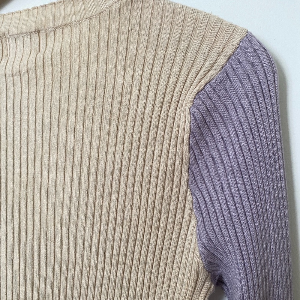 Find Me Now Colorblock Ribbed Sweater - Picture 4 of 6